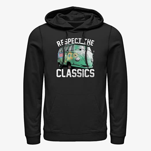 Sweatshirt Merch Pixar Cars 1-2 - Respect the Classics Unisex Hoodie Black
