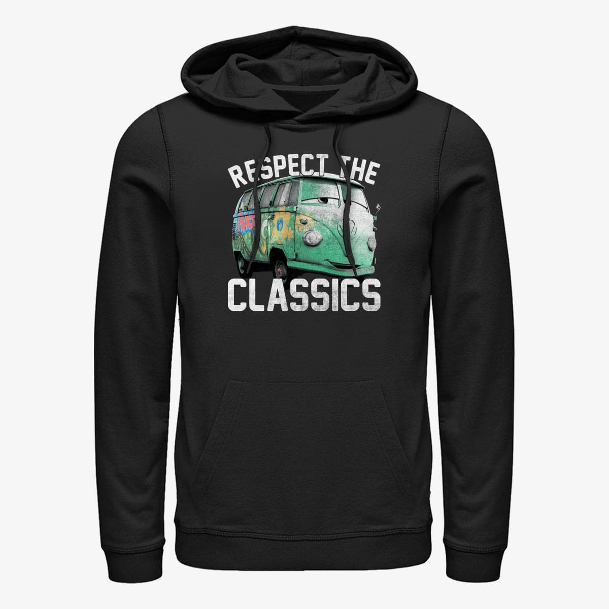 Hættetrøjer og sweatshirts Merch Pixar Cars 1-2 - Respect the Classics Unisex Hoodie Black