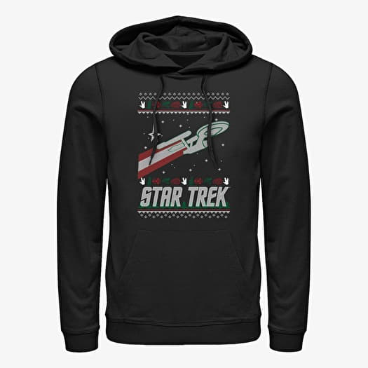 Sweatshirt Merch Paramount Star Trek - Trek Sweater Unisex Hoodie Black
