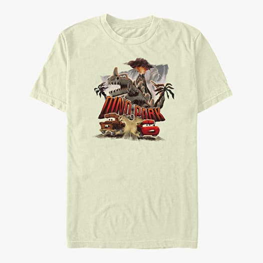 Majica Merch Pixar Cars-Cars 2 - Dino Poster Unisex T-Shirt Natural