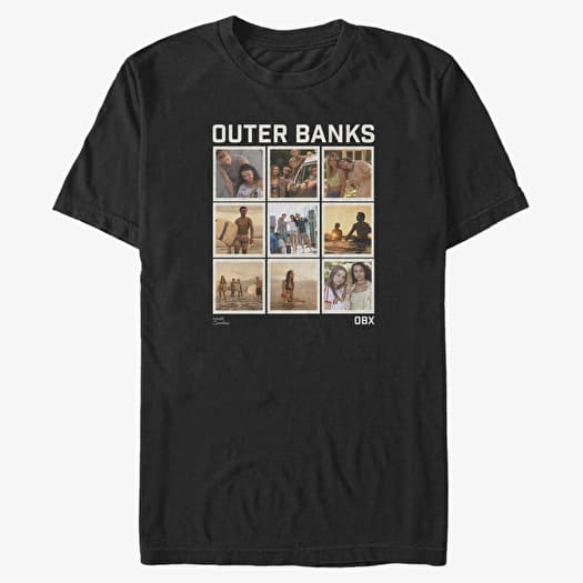 T-skjorte Merch Netflix Outer Banks - Box Up Unisex T-Shirt Black