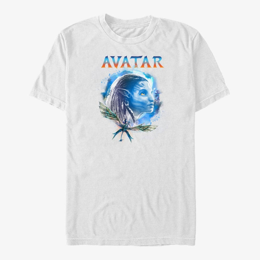 T-shirts Merch Twentieth Century Fox Avatar 2 - NEYTIRI NAVI Unisex T-Shirt White