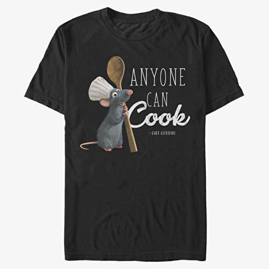 Tricou Merch Pixar Ratatouille - Fresh Cook Unisex T-Shirt Black