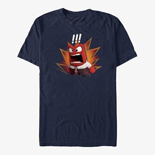 Camiseta Merch Pixar Inside Out - Curse Word Unisex T-Shirt Navy Blue