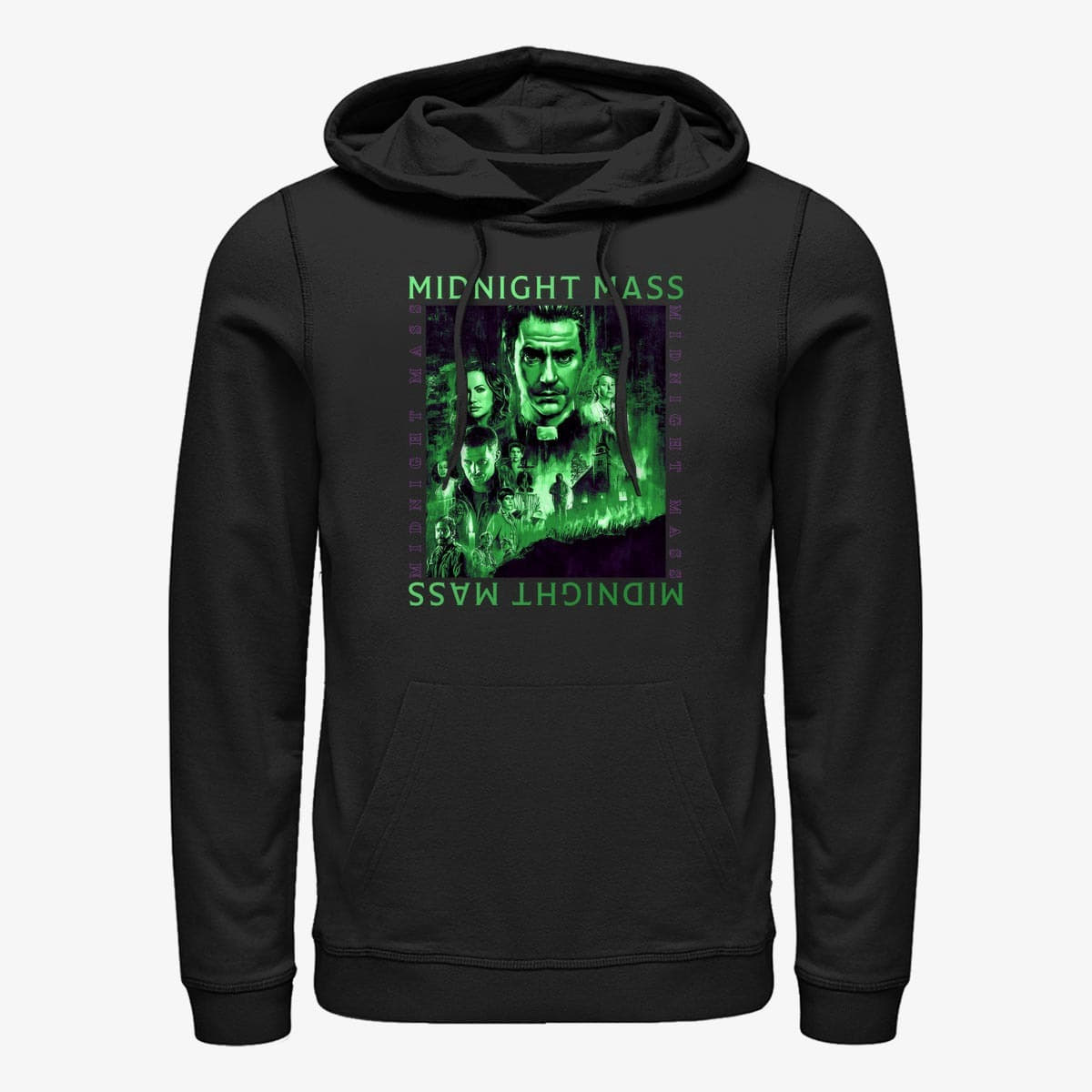 Hættetrøjer og sweatshirts Merch Netflix Midnight Mass - Mass Squared Unisex Hoodie Black