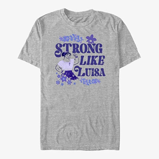 Tričko Merch Pixar Encanto - Strong Tonal Unisex T-Shirt Heather Grey