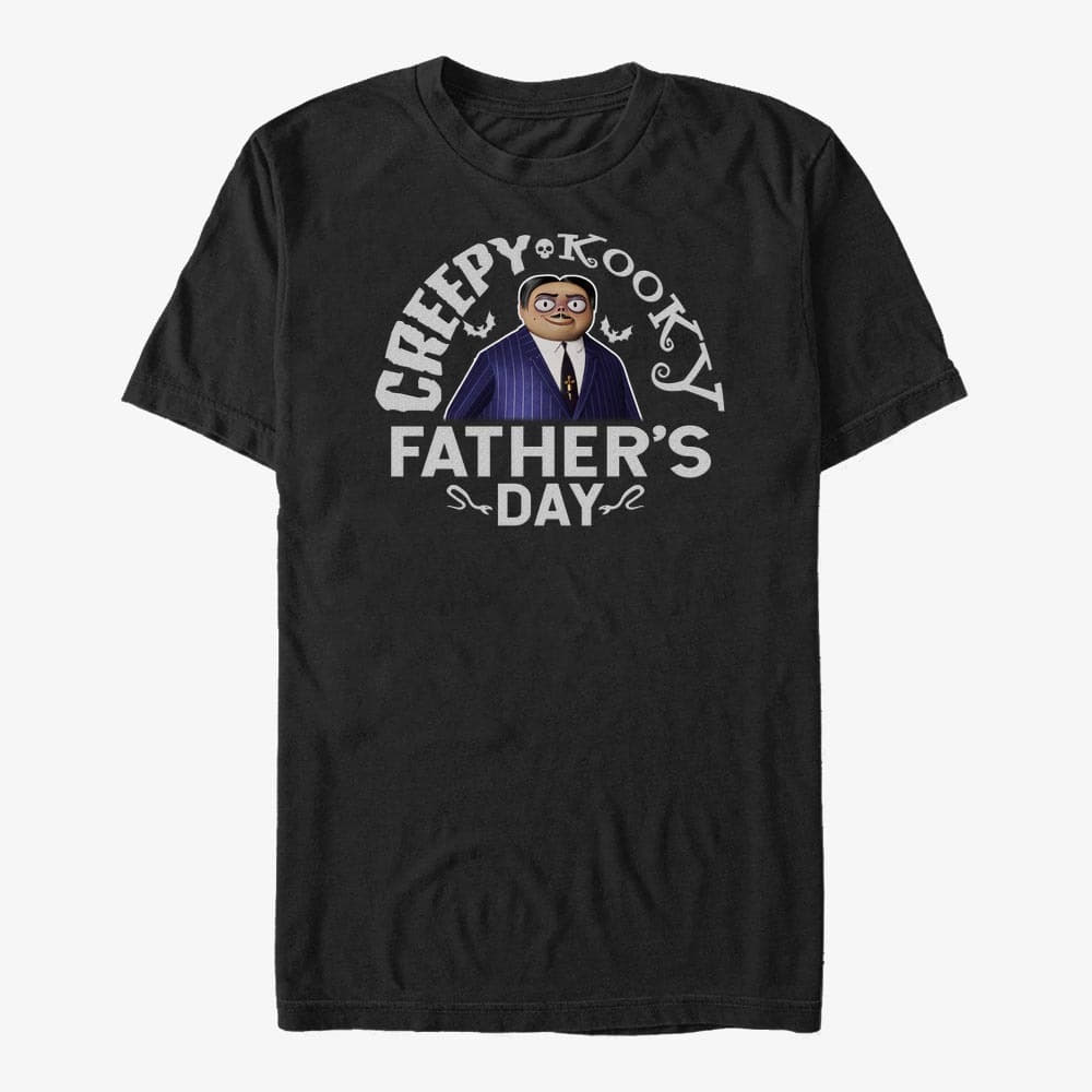 T-shirts Merch MGM The Addams Family - Creepy Kooky Fathers Day Unisex T-Shirt Black