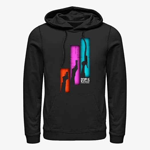 Bluza Merch Netflix Cowboy Bebop - Gun Panels Unisex Hoodie Black