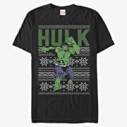 Merch Marvel Avengers Classic - Hulk Ugly Top Unisex T-Shirt Black