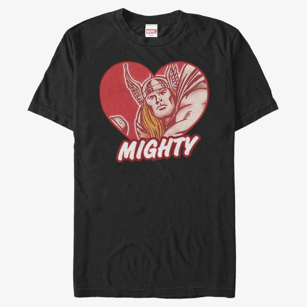 Koszulki Merch Marvel Avengers Classic - So Mighty Unisex T-Shirt Black