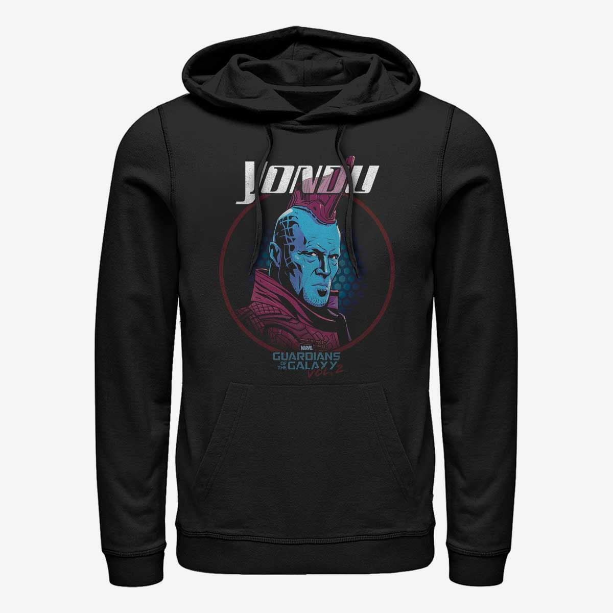 Kapuutsikud ja kampsunid Merch Marvel GOTG 2 - Yondu Seriously Unisex Hoodie Black