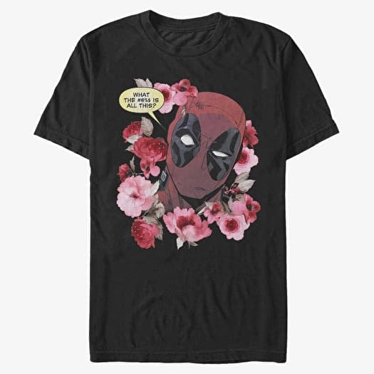 T-shirt Merch Marvel Deadpool - What is This Unisex T-Shirt Black