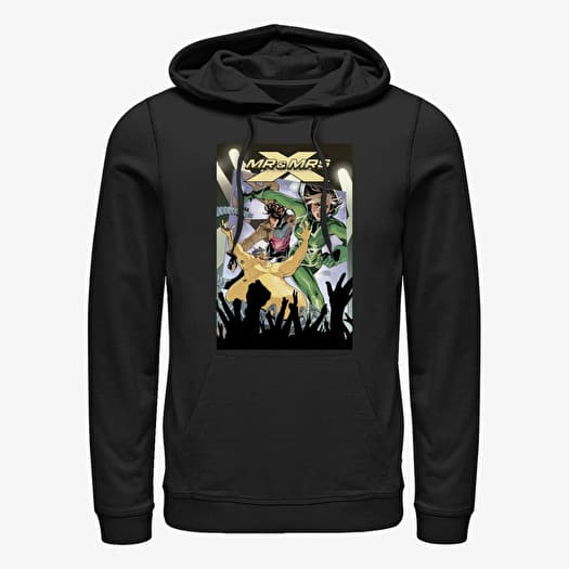 Felpa Merch Marvel X-Men - Mr. & Mrs. X Unisex Hoodie Black