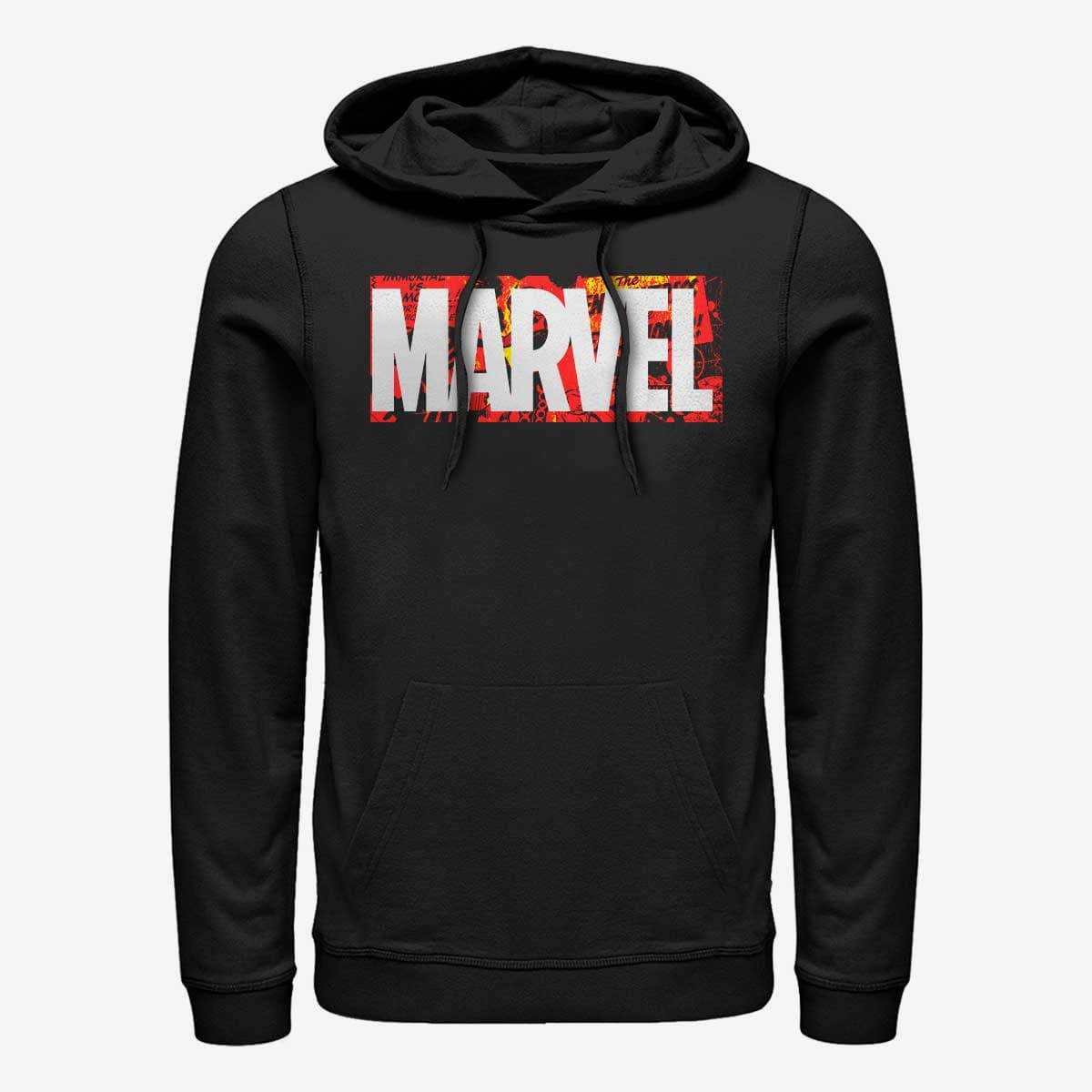 Hoodies and sweatshirts  Merch Marvel Other - Hard Mix Marvel Unisex Hoodie Black