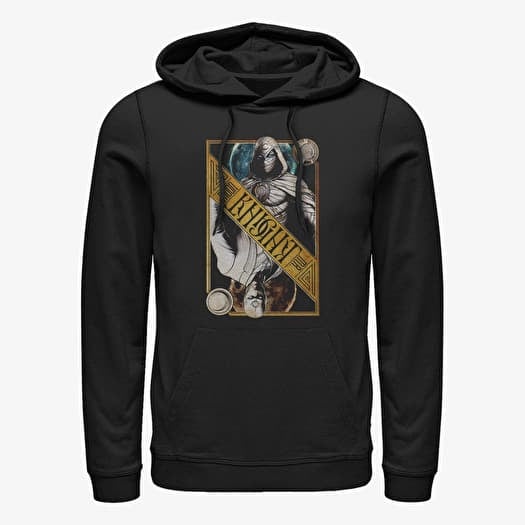 Sweatshirt Merch Marvel Moon Knight - MOON KNIGHT DUAL CARD Unisex Hoodie Black