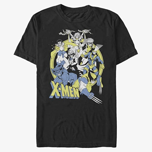 T-shirt Merch Marvel Classic - Vintage Xmen Unisex T-Shirt Black