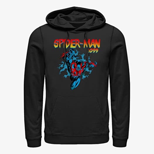 Džemperis Merch Marvel Spider-Man Classic - Spiderman-2099 Unisex Hoodie Black