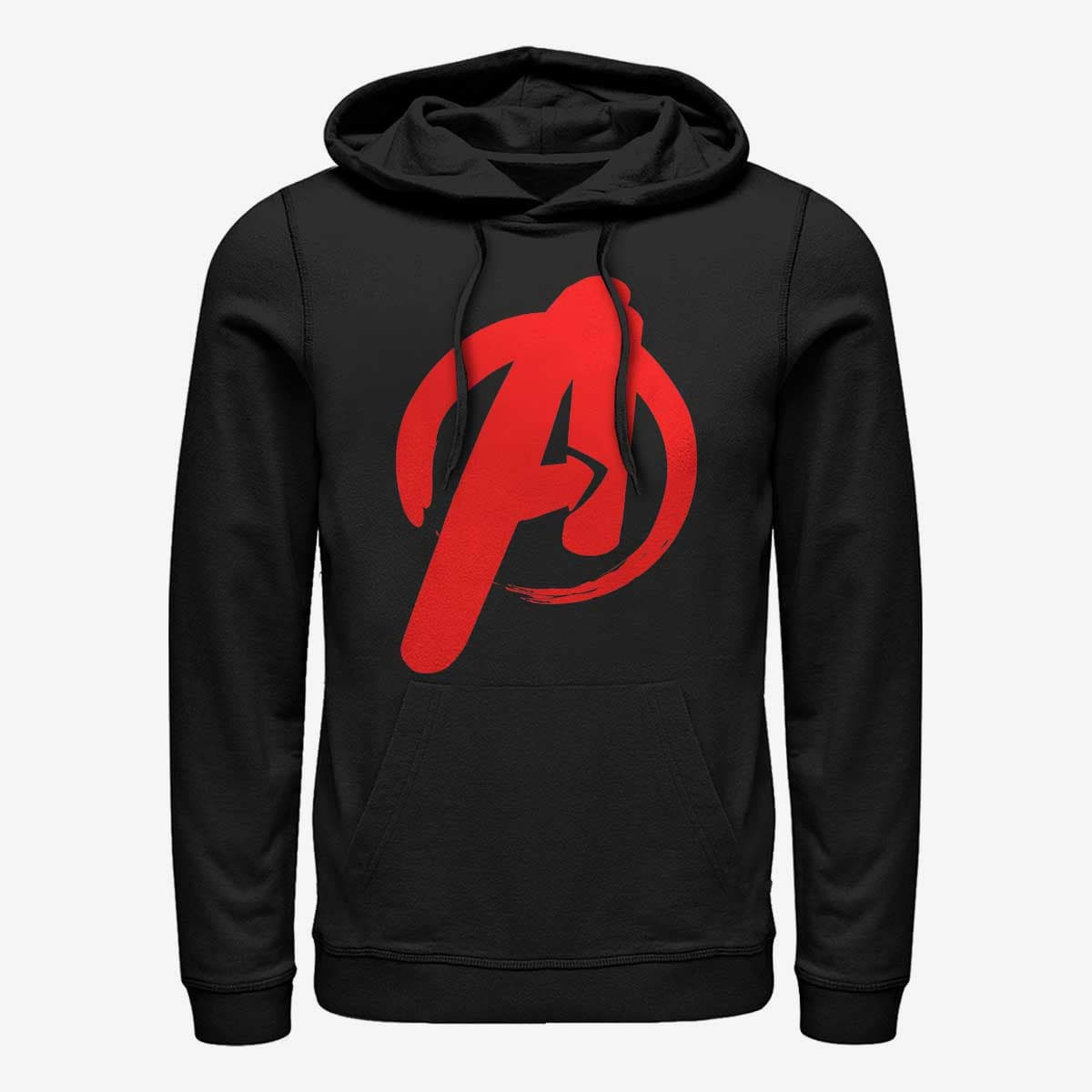 Φούτερ Merch Marvel Classic - Avenger Paint Unisex Hoodie Black