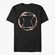 Merch Marvel Avengers Classic - Widow Rose Unisex T-Shirt Black