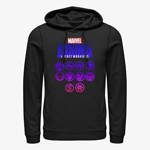 Sweat-shirt Merch Marvel - Secret Warriors ICON Unisex Hoodie Black