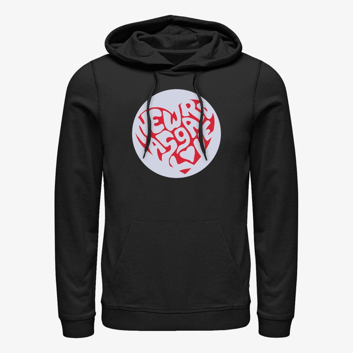 Sweatshirts Merch Marvel Thor: Love and Thunder - Asgard Button Unisex Hoodie Black
