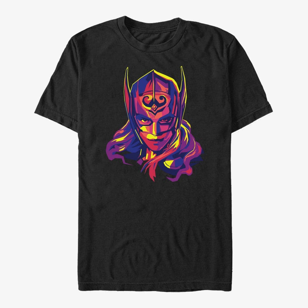 T-shirts Merch Marvel Thor: Love and Thunder - Cut Out Thor Unisex T-Shirt Black