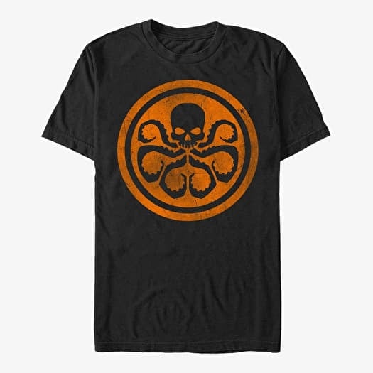Merch Marvel Avengers Classic - Hydra Orange Unisex T-Shirt Black
