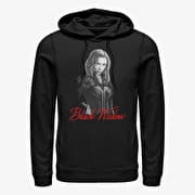 Merch Marvel Black Widow - Black Widow Mono Unisex Hoodie Black
