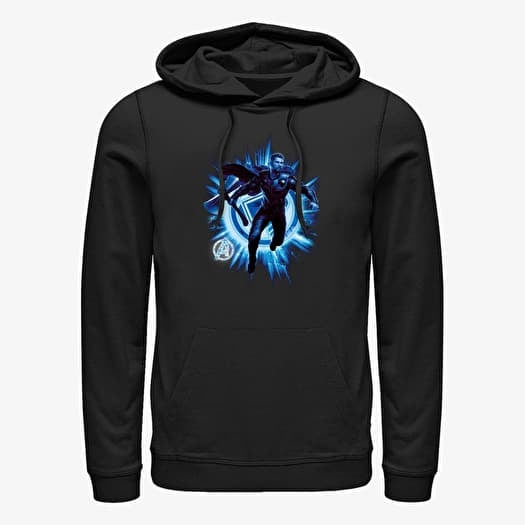 Sweatshirt Merch Marvel Avengers: Endgame - Thor Endgame Unisex Hoodie Black