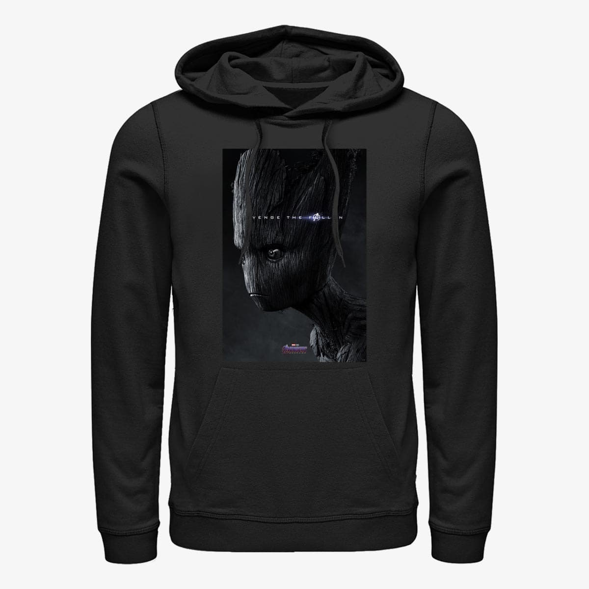 Hettegensere og sweatshirts Merch Marvel Avengers: Endgame - Groot Avenge Unisex Hoodie Black
