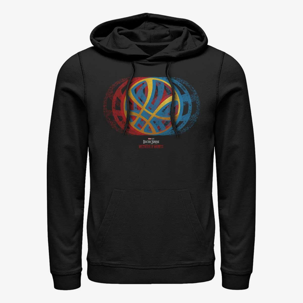 Dukserice Merch Marvel Doctor Strange in the Multiverse of Madness - Gradient Seal Unisex Hoodie Black