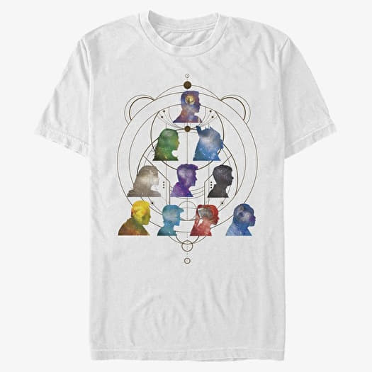 T-shirt Merch Marvel The Eternals - SILHOUETTE HEADS Unisex T-Shirt White