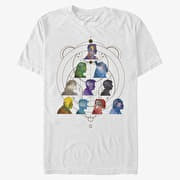 Merch Marvel The Eternals - SILHOUETTE HEADS Unisex T-Shirt White