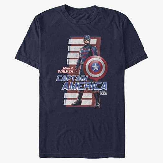 Tricou Merch Marvel The Falcon and the Winter Soldier - Some Otherguy Unisex T-Shirt Navy Blue