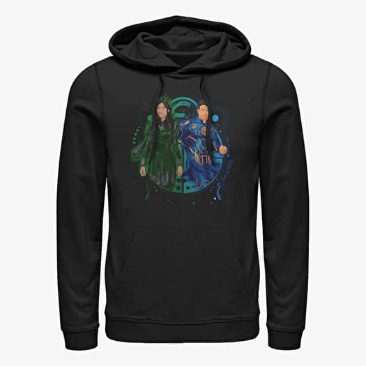 Pulóver Merch Marvel The Eternals - SERSI IKARIS DUO Unisex Hoodie Black