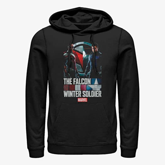 Bluza Merch Marvel The Falcon and the Winter Soldier - Photo Real Unisex Hoodie Black