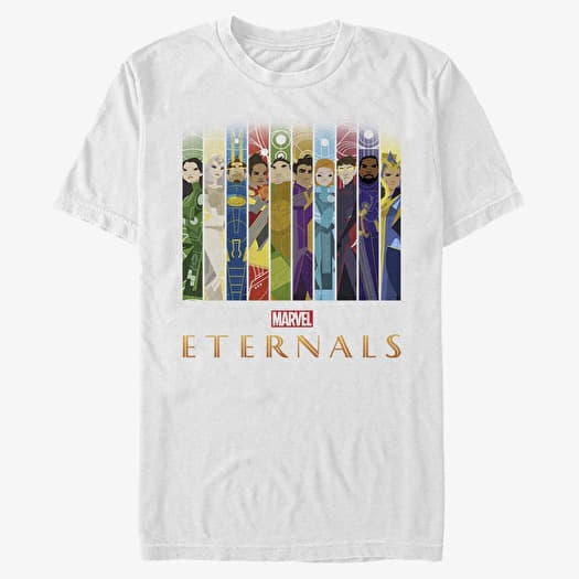 Camiseta Merch Marvel: Eternals - VERTICAL BOXUPS Unisex T-Shirt White
