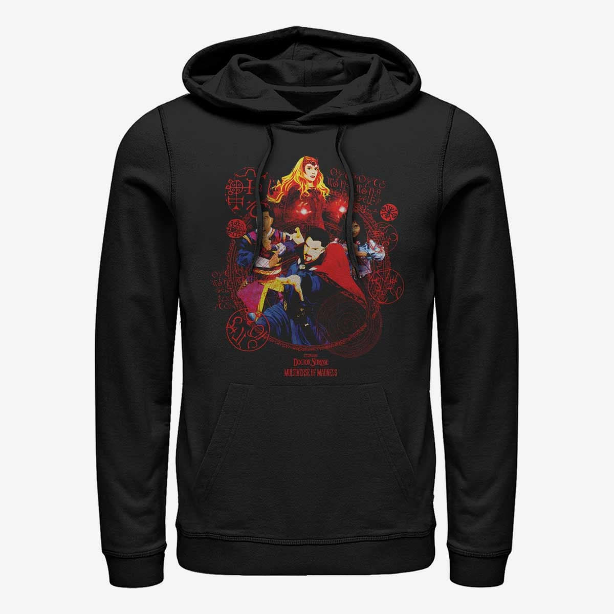 Hoodies and sweatshirts  Merch Marvel Doctor Strange 2 - Badge Of Heroes Unisex Hoodie Black