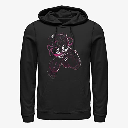 Hanorac Merch Marvel - Venom Tongue Unisex Hoodie Black