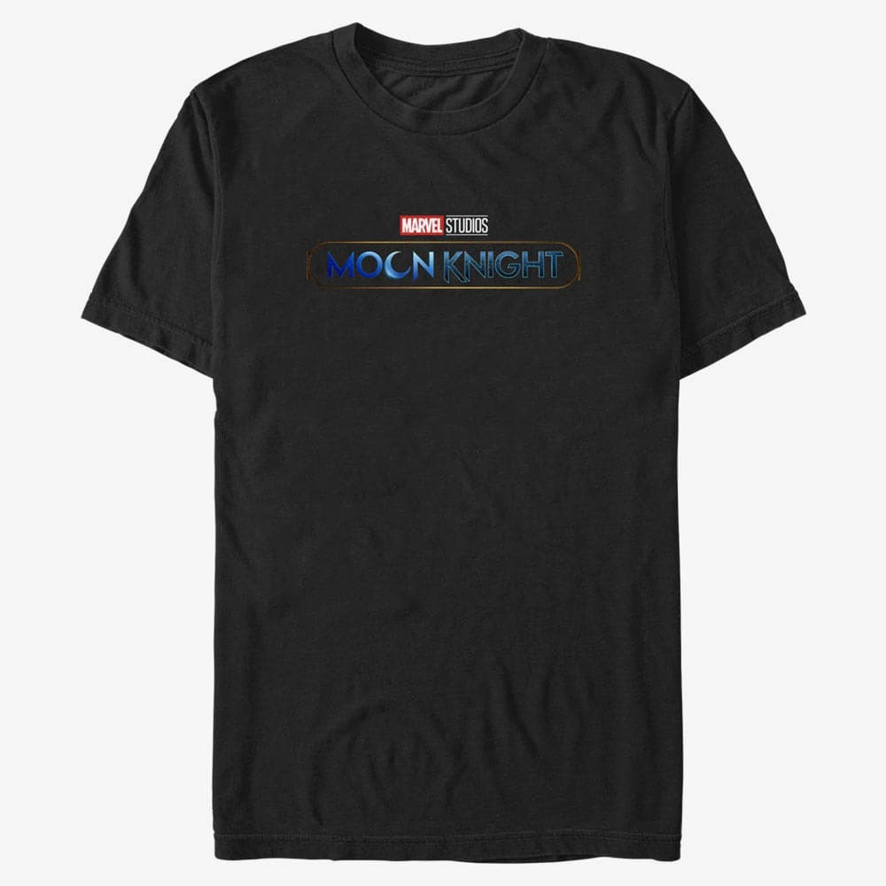T-shirts Merch Marvel Moon Knight - Moon Knight Main Logo Unisex T-Shirt Black