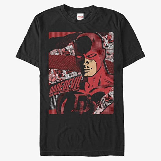 Tricou Merch Marvel Defenders - Dare Strive Unisex T-Shirt Black