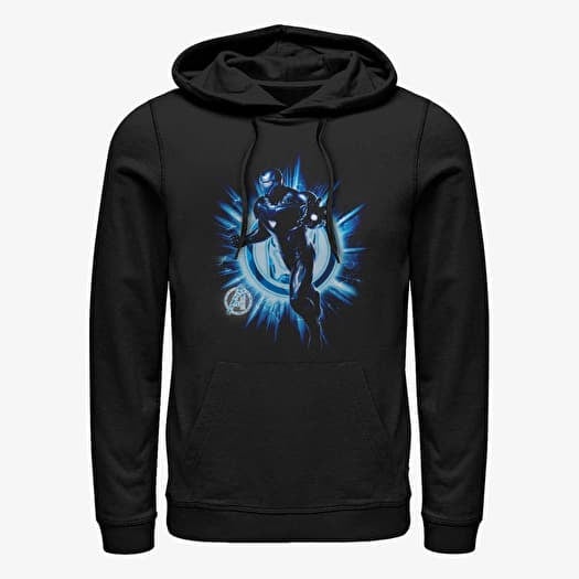Mikina Merch Marvel Avengers: Endgame - Ironman Endgame Unisex Hoodie Black