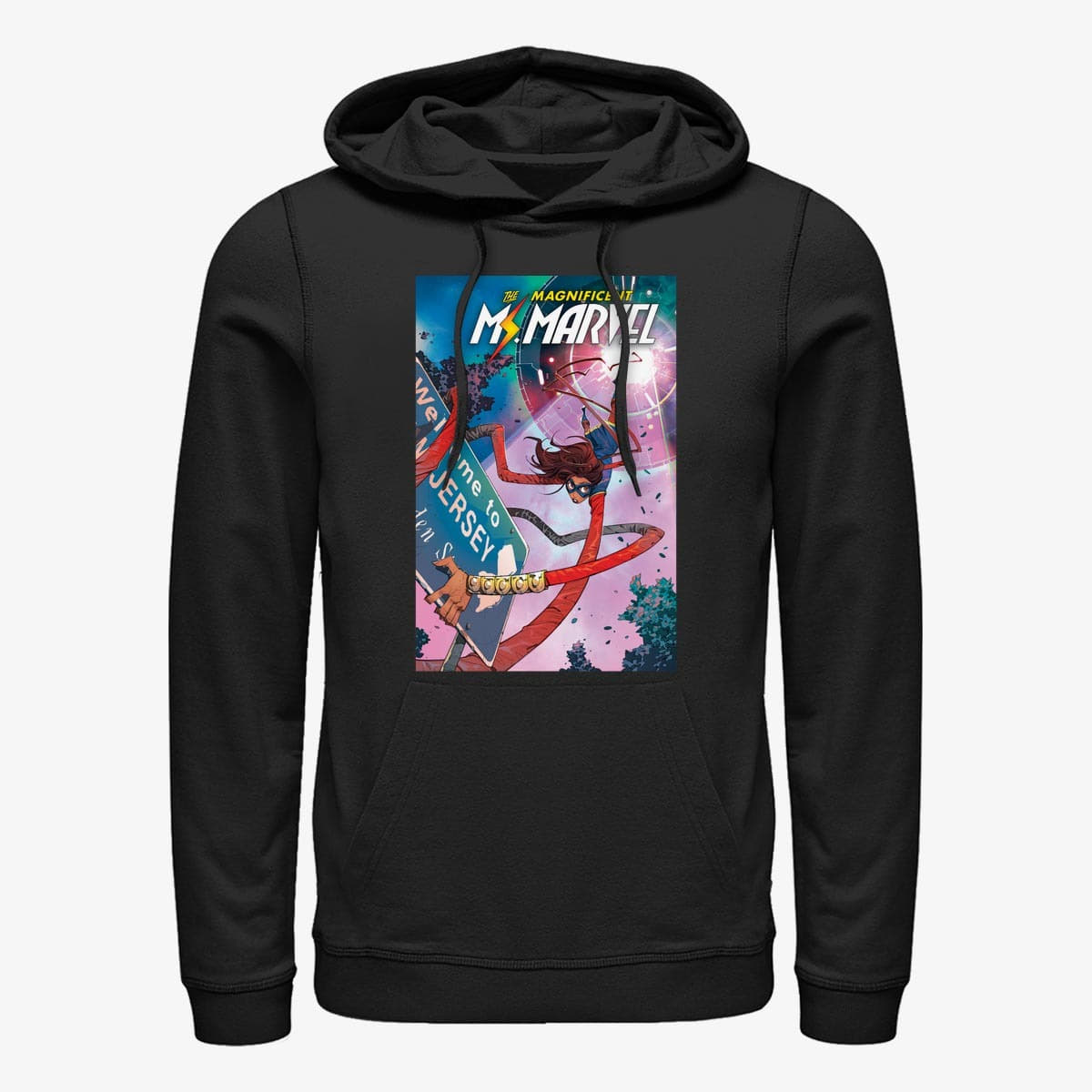 Sweatshirts Merch Marvel - Ms. Marvel Unisex Hoodie Black