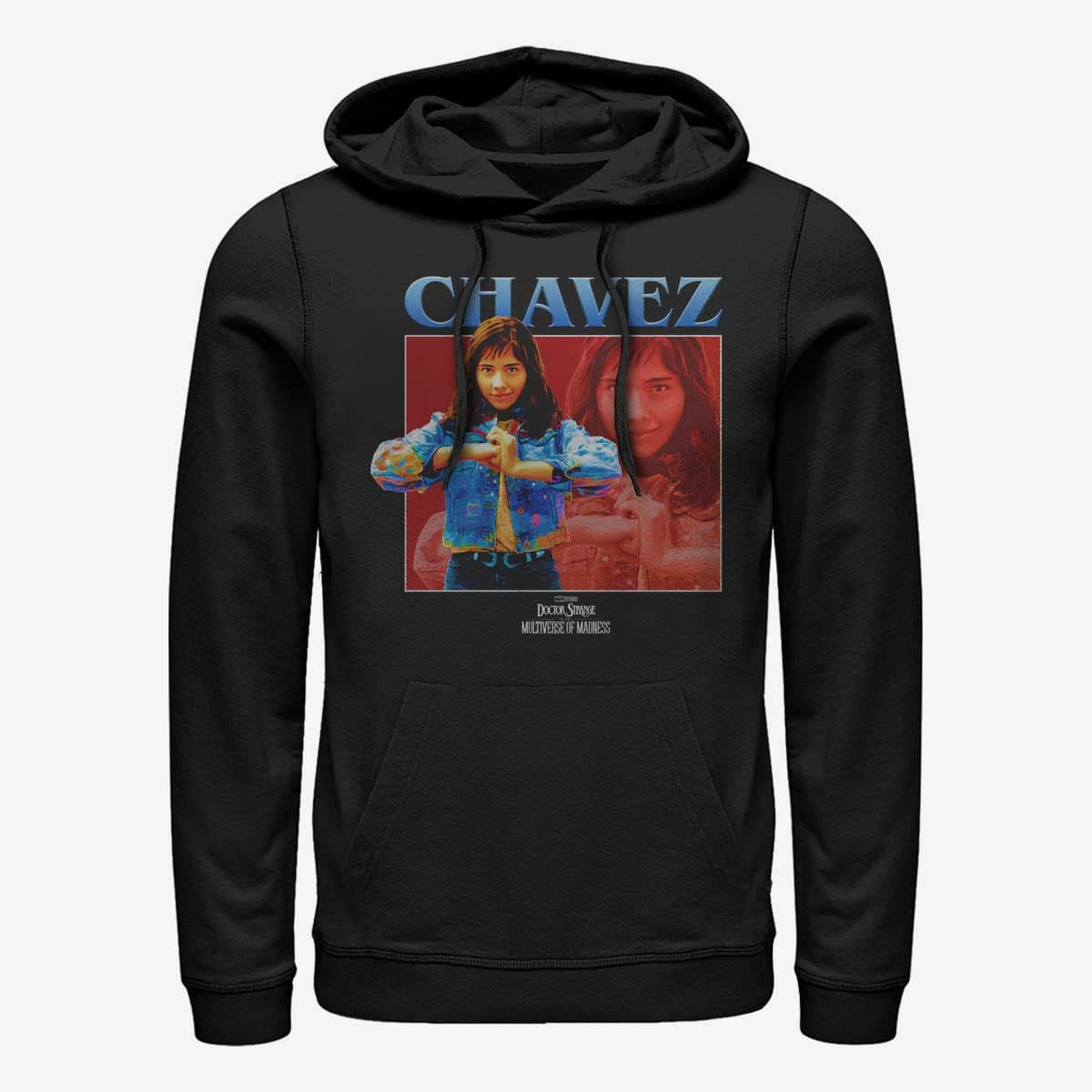 Bluzy Merch Marvel Doctor Strange 2 - Chavez Square Unisex Hoodie Black