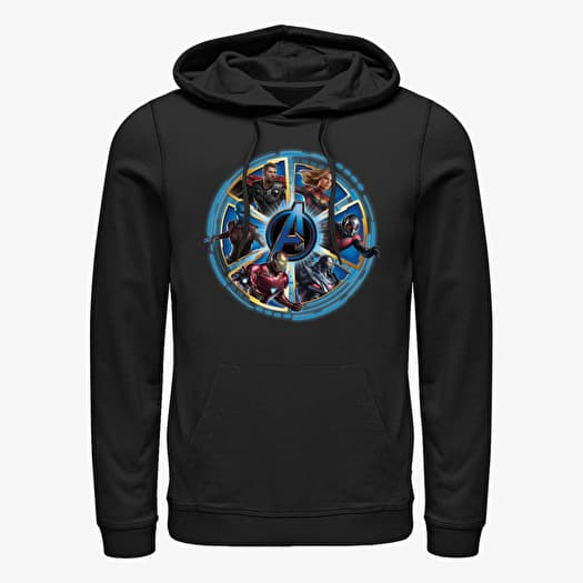 Merch Marvel Avengers: Endgame - Circle Heroes Unisex Hoodie Black