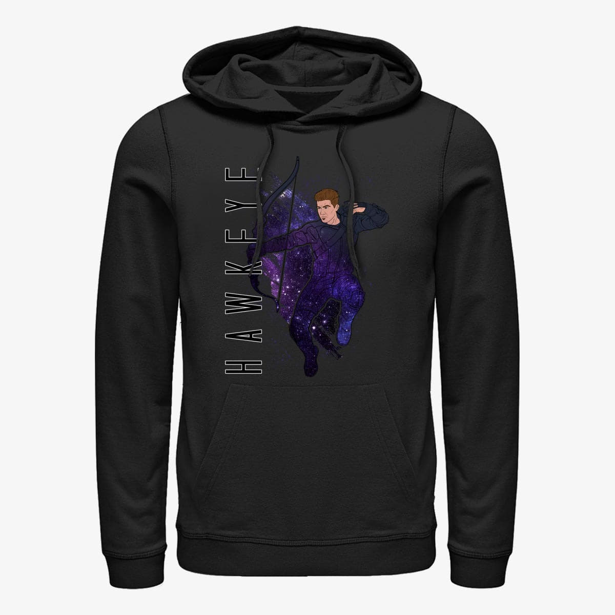 Регланы и толстовки Merch Marvel Avengers: Endgame - Hawkeye Painted Unisex Hoodie Black