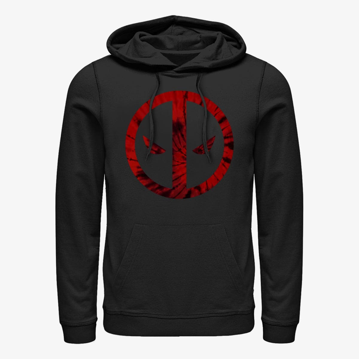 Hoodies and sweatshirts  Merch Marvel Deadpool - Deadpool Tie-Dye Unisex Hoodie Black
