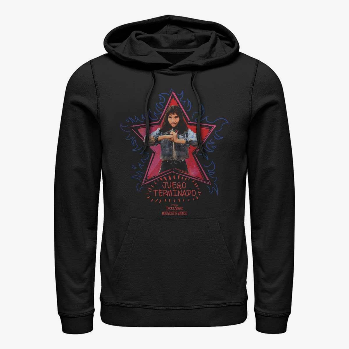 Mikiny Merch Marvel Doctor Strange in the Multiverse of Madness - Stars Of Chavez Unisex Hoodie Black