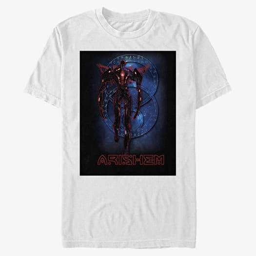 T-shirt Merch Marvel The Eternals - Arishem Blue Unisex T-Shirt White