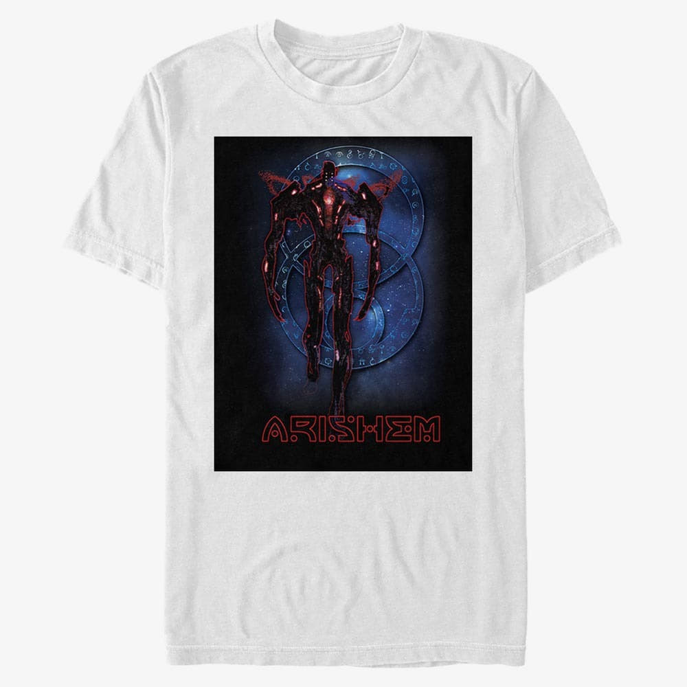 T-Shirts Merch Marvel The Eternals - Arishem Blue Unisex T-Shirt White